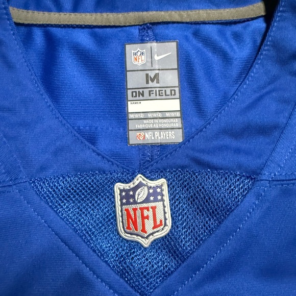 Brand New KIDS Jaxson Dart New York Giants Jersey Size Medium Youth #6 - Picture 5 of 5